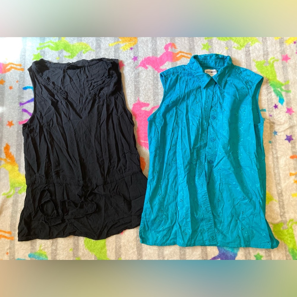 🟦 Bundle! 2 Tank Tops, Size Medium